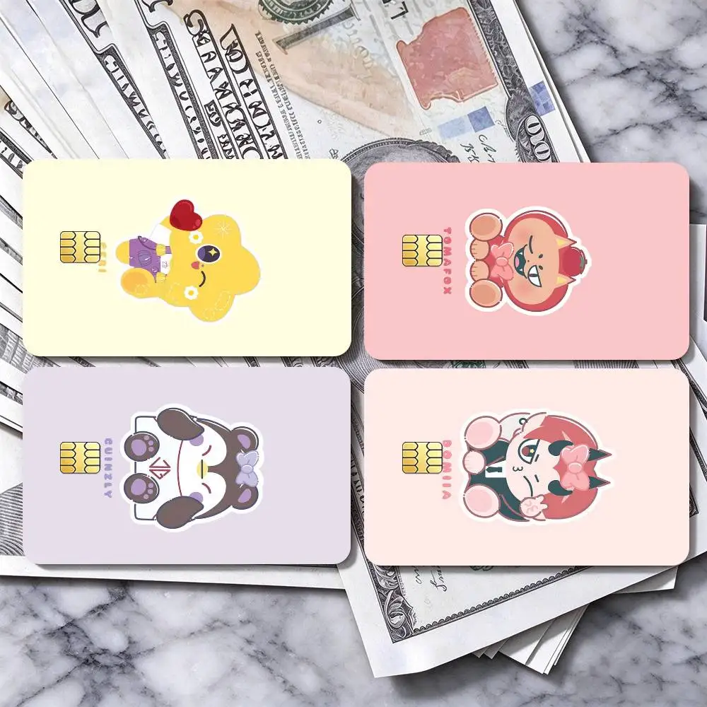Adorable Mascot GMMTV  Credit Card HD Stickers Premium matte film effectively prevents fingerprints and daily abrasion.