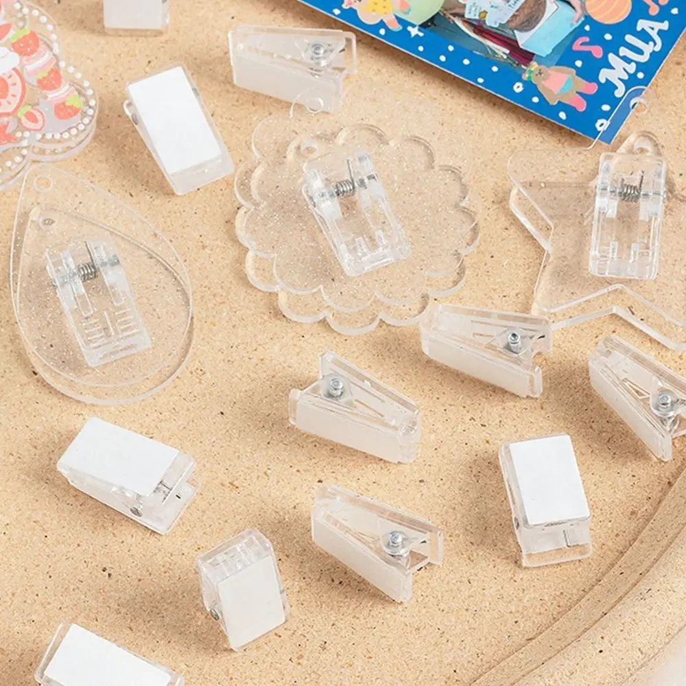 Student Stationery School Supplies Scrapbooking Office Accessories Paper Fixed Clips Binding Clips File Holder Clips Memo Clips