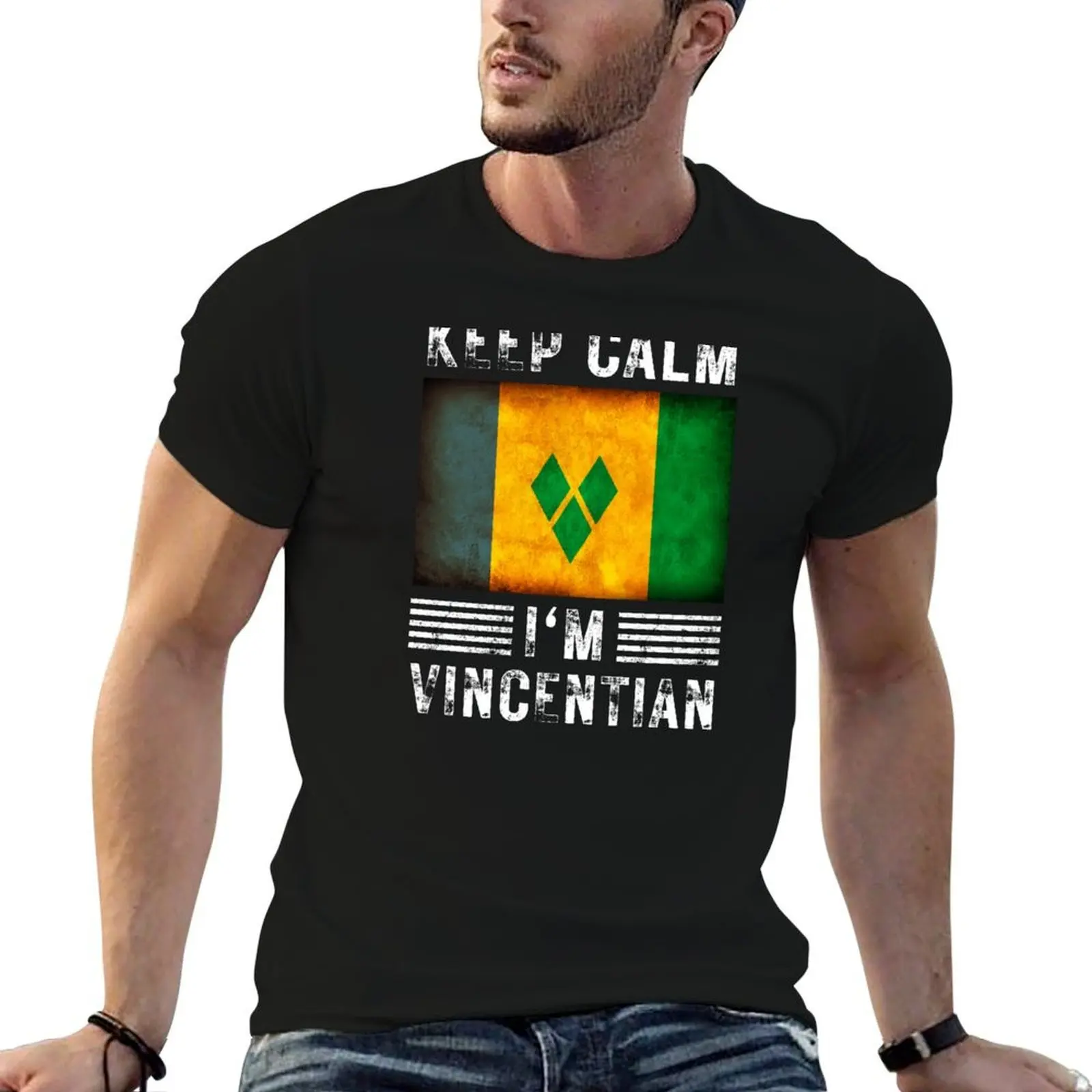 Vincentian T-Shirt blue archive topping tshirts for men