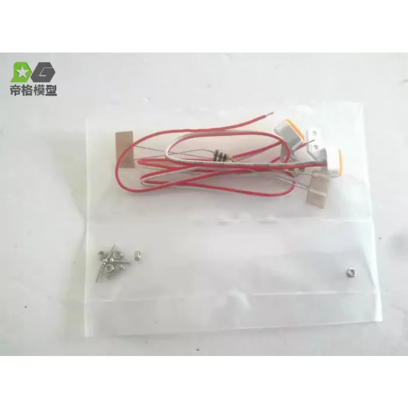 Accesorios de luz LED de marcador inferior delantero para camión Tamiya RC 1/14, remolque volquete Scania 770S R620 56368, piezas de mejora de coche DIY