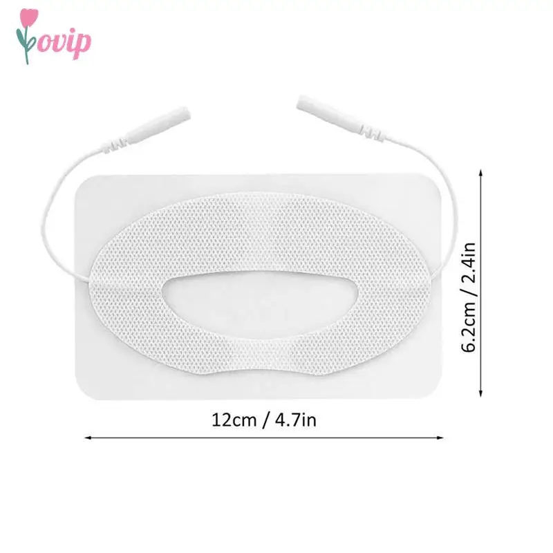 1Pc Lips Electrode Pad Non Woven Fabric Replacement Electrode Patch Accessory for Pulse Massager Electrode Pad for Massager