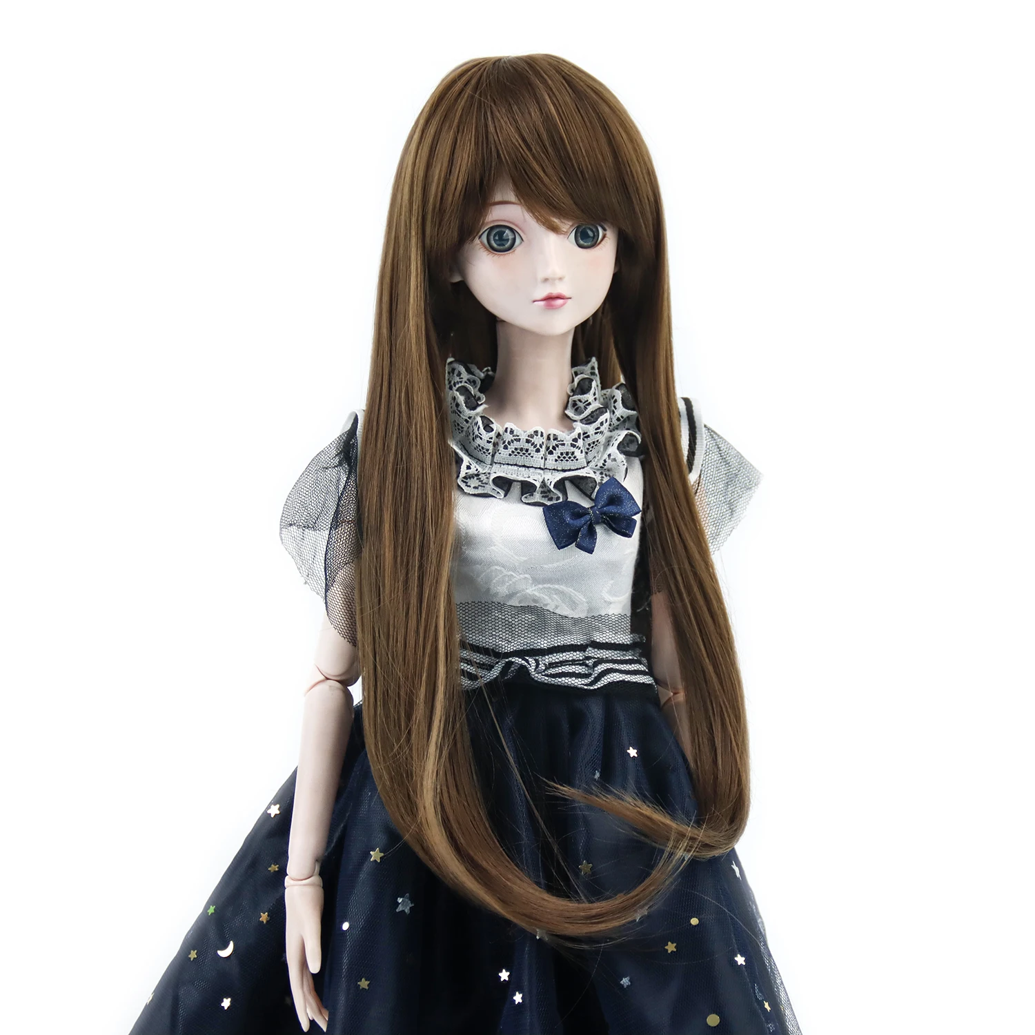 

Кукла Pro Wig 1/3 BJD/SD, парик, аксессуары для кукол, высокотемпературный провод, длинный парик, большой рулон, волнистые волосы для куклы DIY BJD/SD