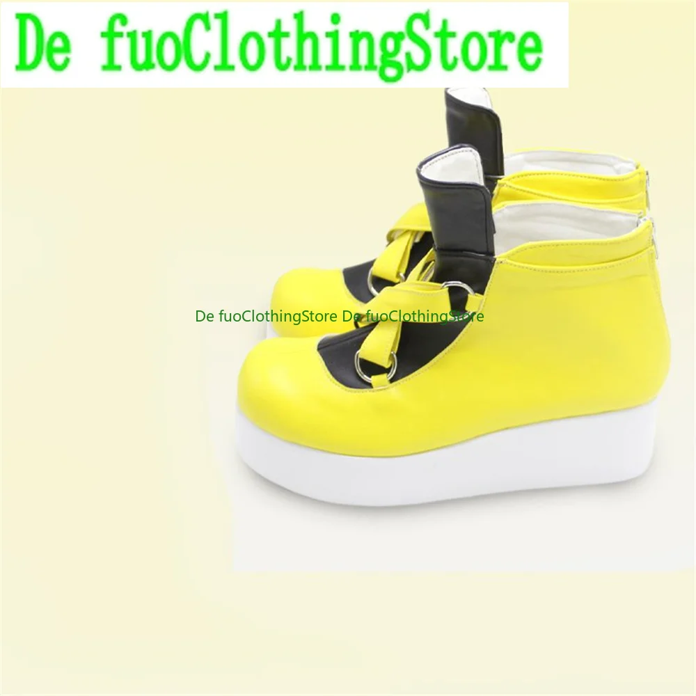 

Anime Game Kingdom Aoi Sora Halloween Christmas Cosplay Shoes Boots Role Play Costume