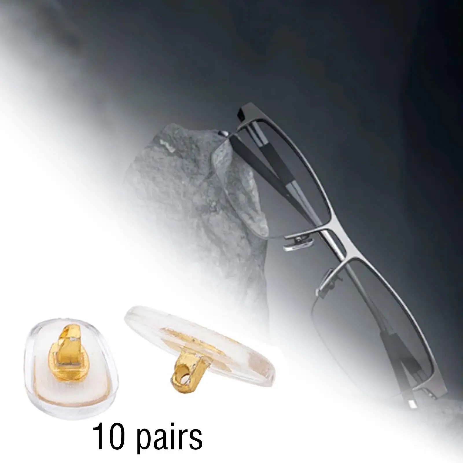 20 Pieces Nose Pads Soft Practical Comfortable Easy to Use Clear Accessory Repair Parts Replacement for Replaces Professional