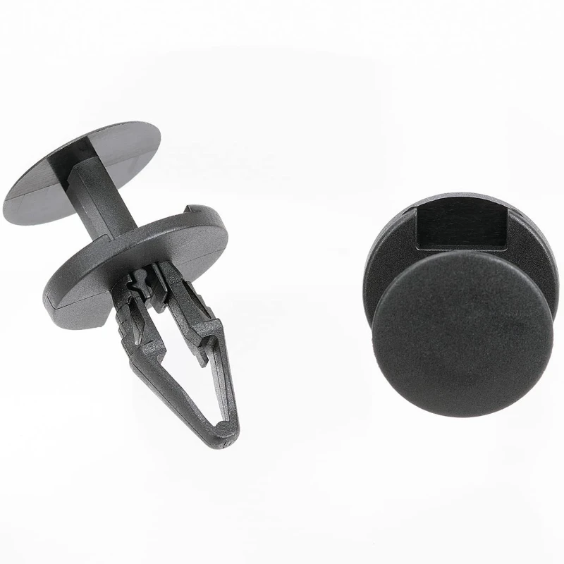 

Auto Clips For 8mm Plastic Rivets for Ford Wheel Arch Linings Bumpers Clip Plastic Trim Clips mudguard buckle push push rivet