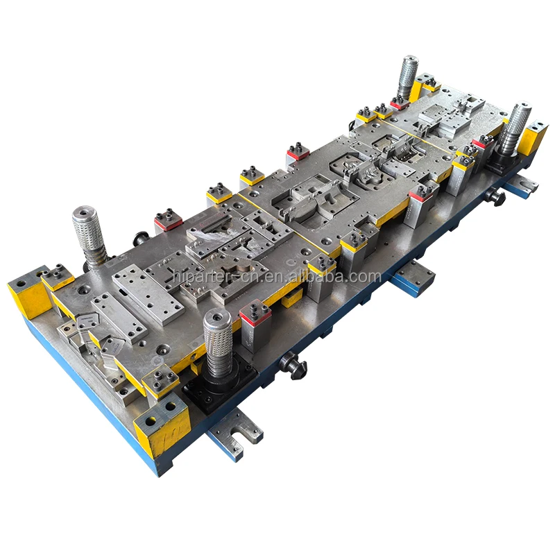 ISO9001 Punching Tool Cr12MoV Mold Steel Easy Maintenance Progressive Stamping Die For Sheet Metal Bending And Blanking