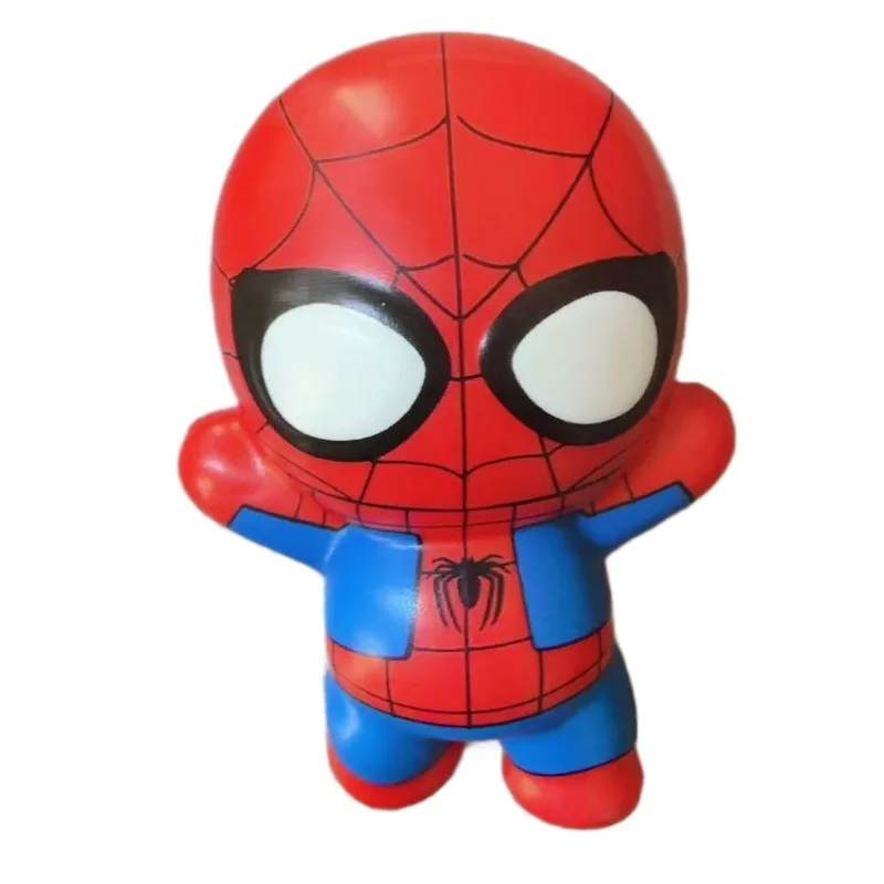 الكرتون الشكل الدمى الرجل العنكبوت الإجهاد الإغاثة اللعب انتعاش بطيء أنيمي لطيف بولي الإجهاد الإغاثة اسفنجي لعب الأطفال هدايا عيد ميلاد