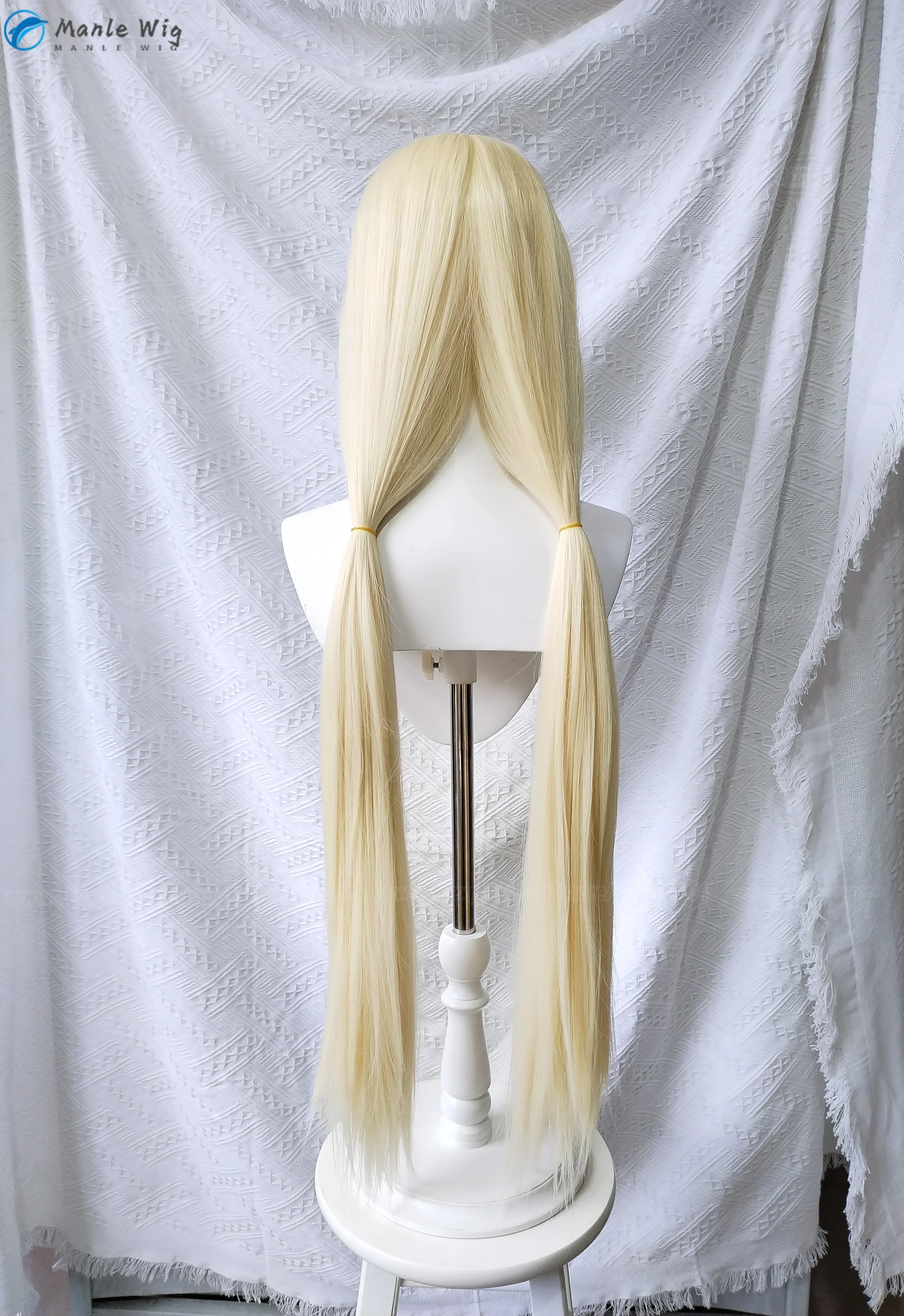 Anime Tsunade Cosplay parrucca 100cm lungo dritto biondo Styled Cosplay donne Costume parrucche capelli resistenti al calore parrucche del partito + parrucca Cap