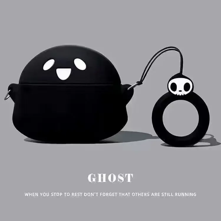 Case for Redmi Buds 6 Play Protective Silicone Ghost Cute Cartoon Covers Wireless Earbuds Shell