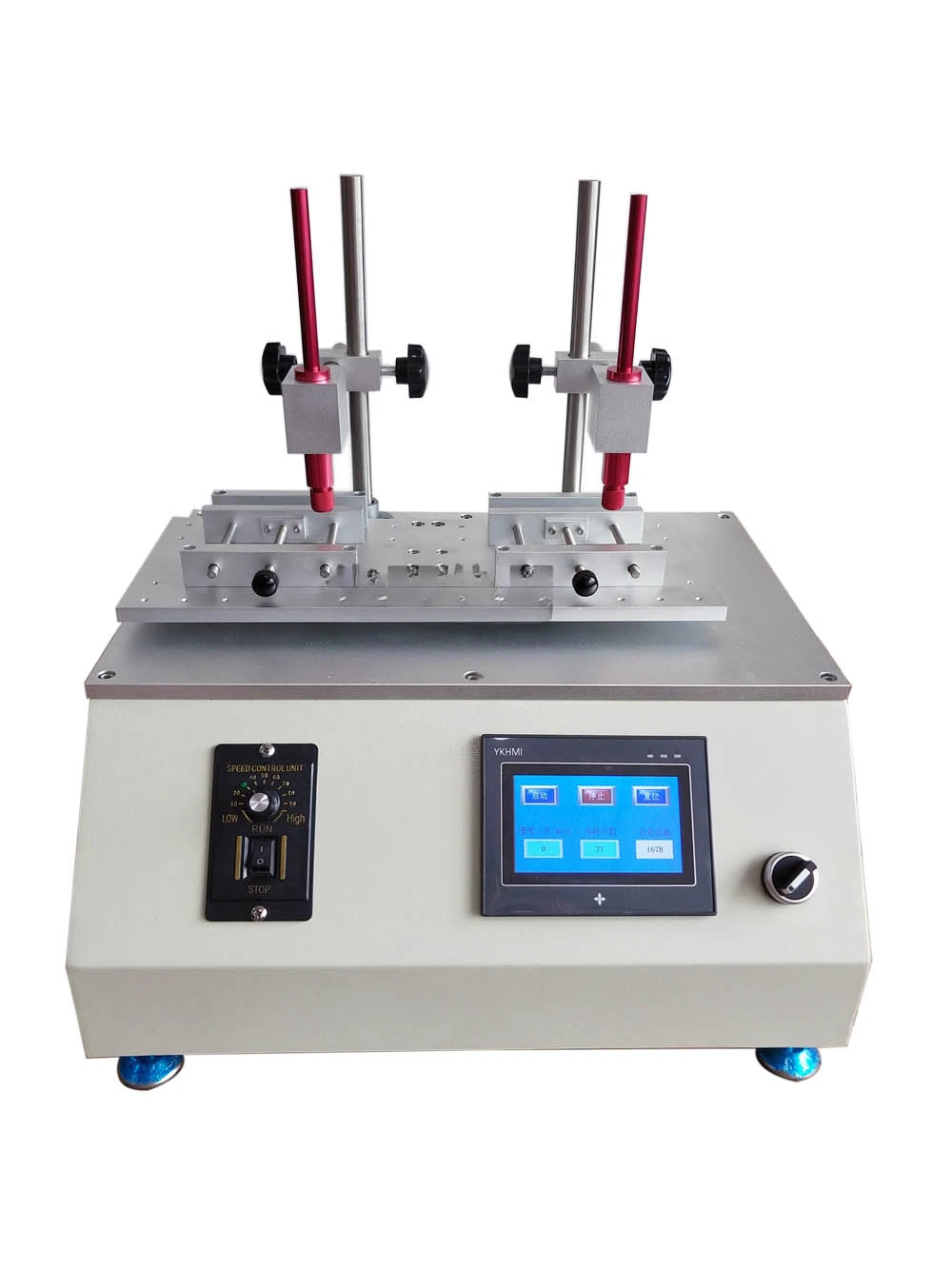 Wear resistance testing machine screen printing ink surface tool