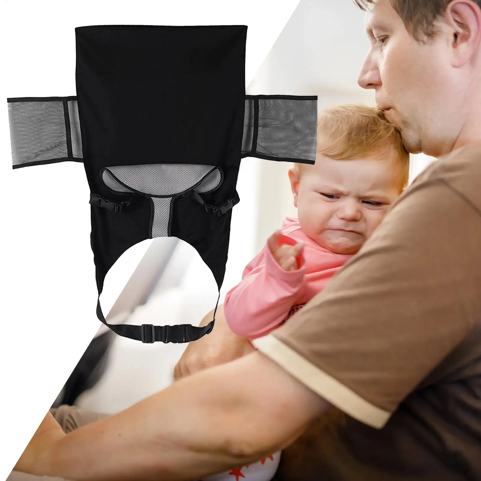 Airplane Bed For Baby Portable Plane Seat Foot Rest Extender Breathable Comfort Breathable Travel Foot Rest Hammock view 3