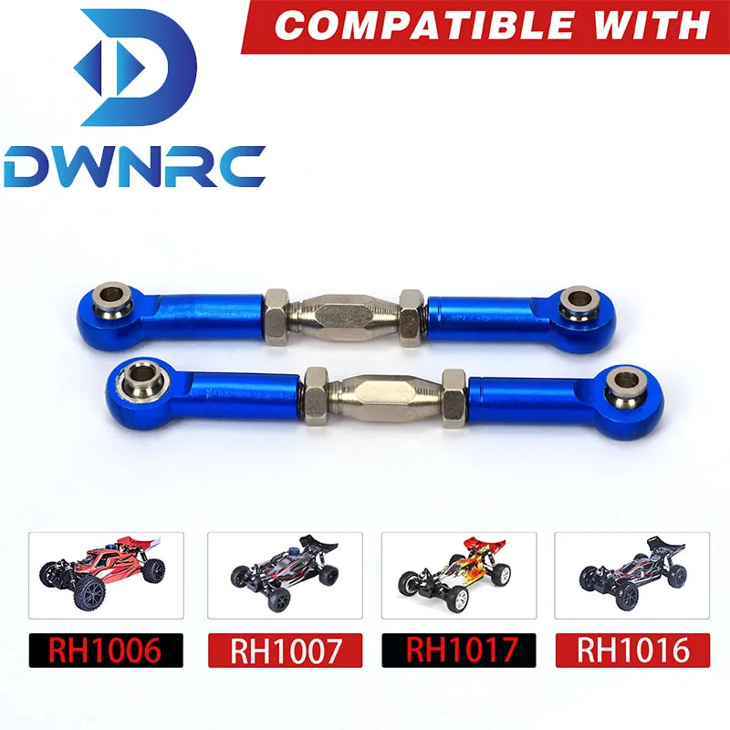 

DWNRC RC Tie Rod,70-80mm Adjustable Aluminum Front Upper Swingarm Tie Rod Compatible With 1/10 RH-Series Parts Upgrade