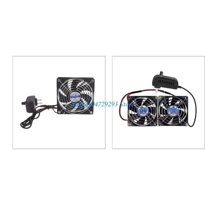 Y2GD 120X120X25MM 12V عالي السرعة المنفاخ استبدال منفاخ سرعة قابل للتعديل #4