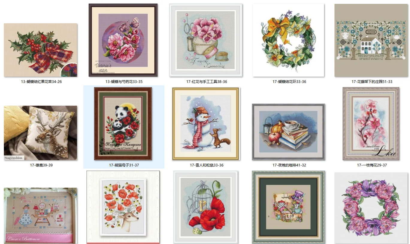 18-pumpkin and kettle 38-40 Embroidery Cross Embroidery Living Room 2021 New Figure European Style   cross stitch set