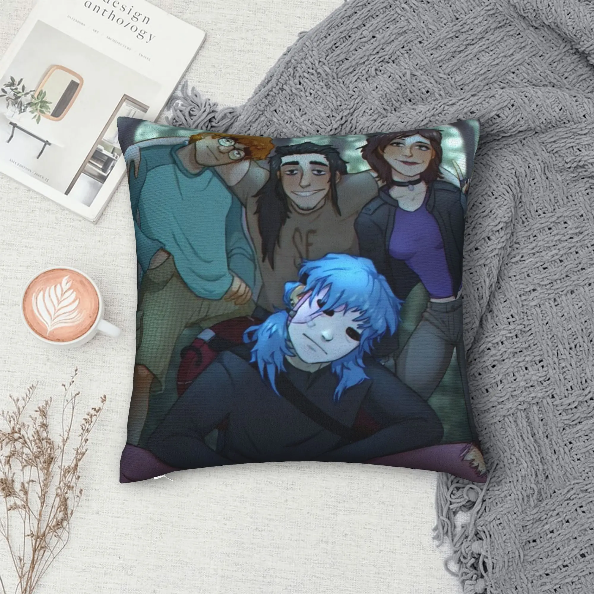 Sally Face Sal Fisher Pillow Cover  Novelty Pillow Case For Sofa Home Decor Comfy Cushion Cover Birthday Present
