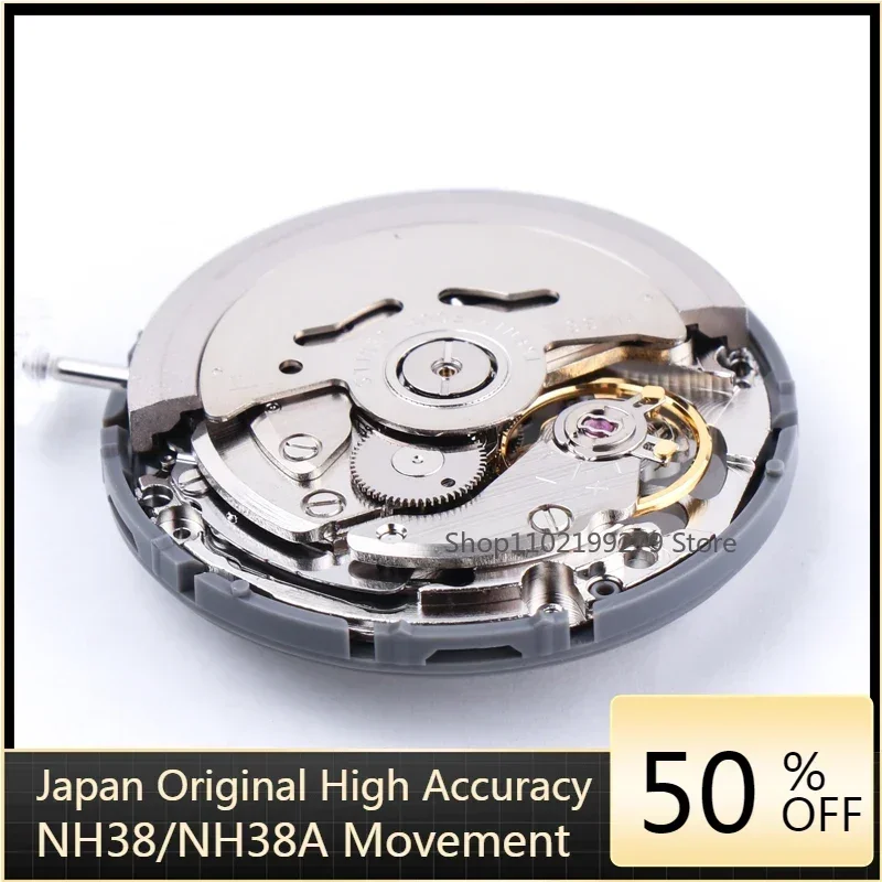 Japan Original NH38 NH38A Automatic Self-wind Mechanical Movement High Accuracy Watch Accessories Parts for