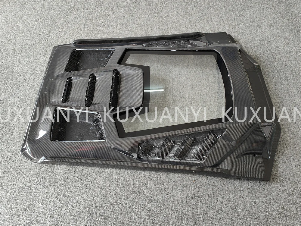 

Used for Lamborghini HURACAN LP580 LP610 EVO Modification Upgrade T-style Carbon Fiber Transparent Tailgate Body Kit