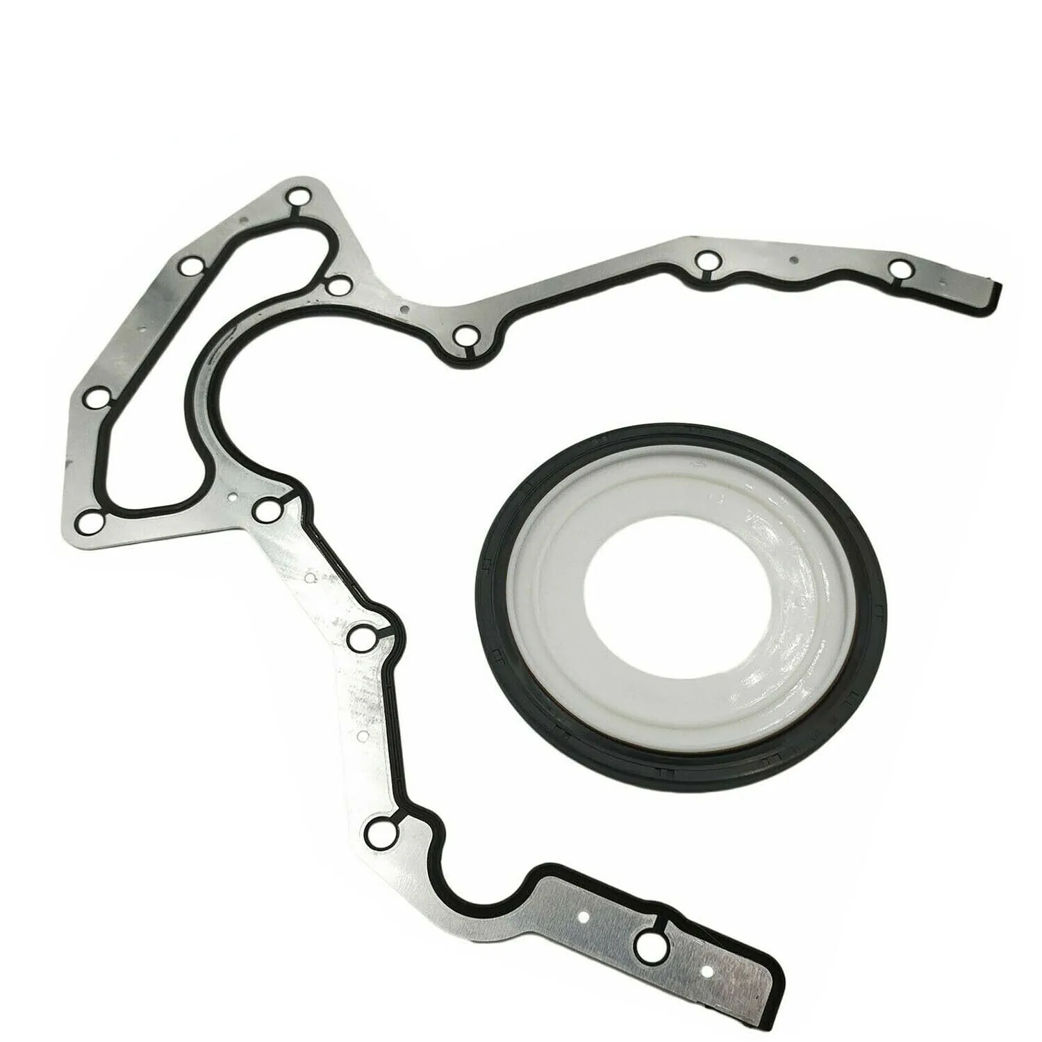 

Rear Main Seal Block Cover Gasket Kit For Chevy GMC 4.8 5.3 6.0L LS2 LS3 BS40640