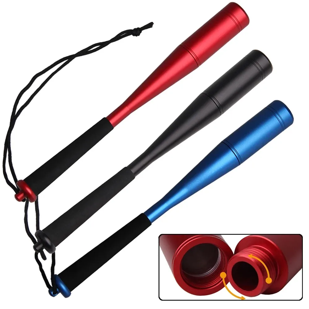 1Pcs Aluminum Alloy Fishing Priest Portable Fish Whacker Fishing Bat with Non-Slip Handle Fly Fishing Priest Tools Accessories