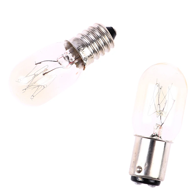 Sewing Machine Bulb Incandescent Lamp Corn LED Fridge Light Bulb Led Light Bulb For Sewing Machine Supplies 15W BA15D E14 220v