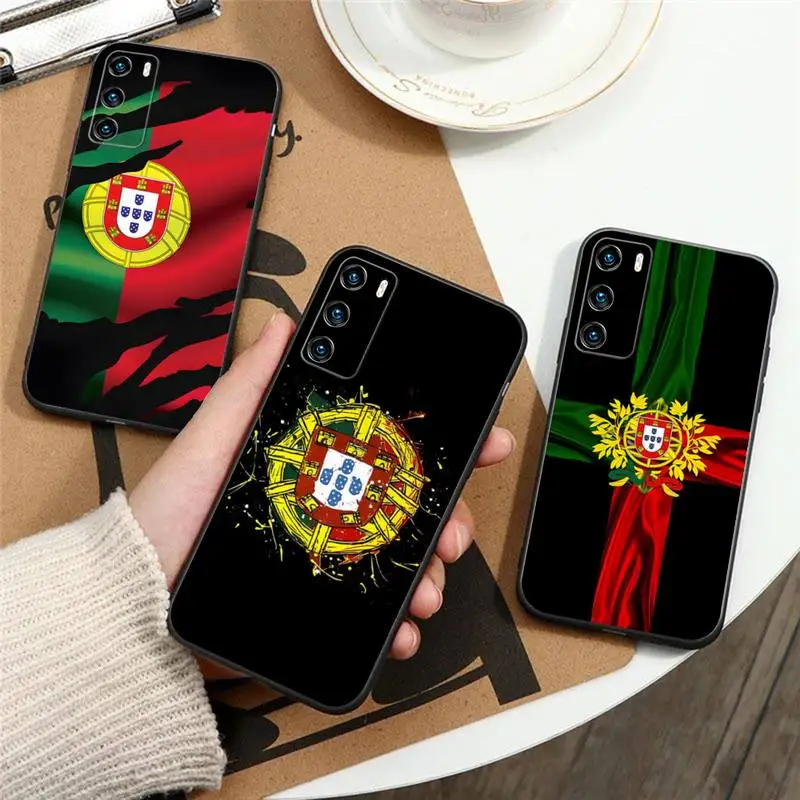 Portugal National Flag Phone Case For Huawei Mate 30 20 10 40 Lite Pro Nova 7 6 SE 3i 5 4 3 2 3E 4E 2s Fundas Shell Cover