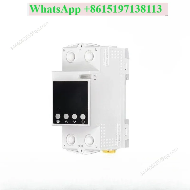Circuit breaker with power monitoring WiFi overcurrent overvoltage low voltage protection app control intelligent switch 1P80A