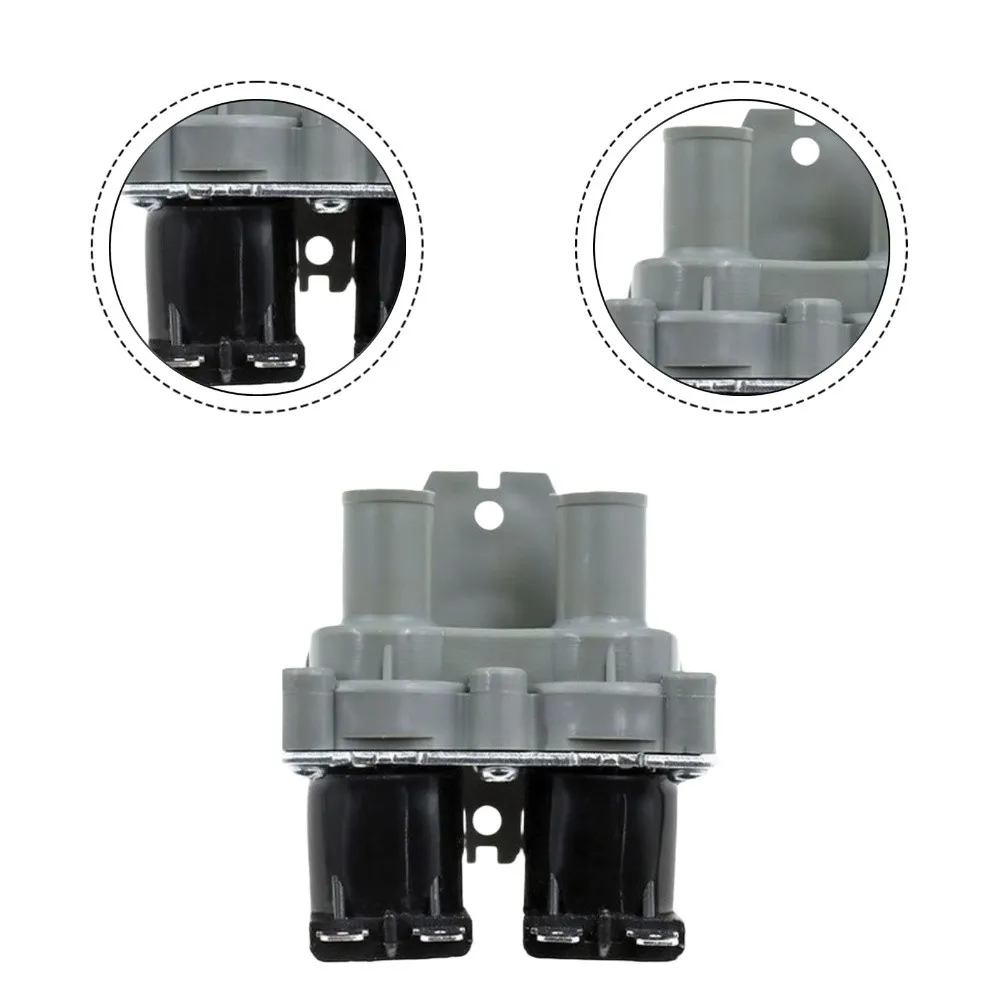 Washing Machine Water Inlet Valve For FCS 180B Replacement Part AC220-240V Gray Plastic Laundry Appliance Accessory
