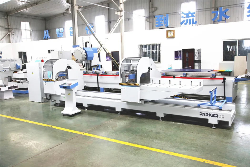 Heavy Duty CNC Control Double Head Cutting Saw Hine