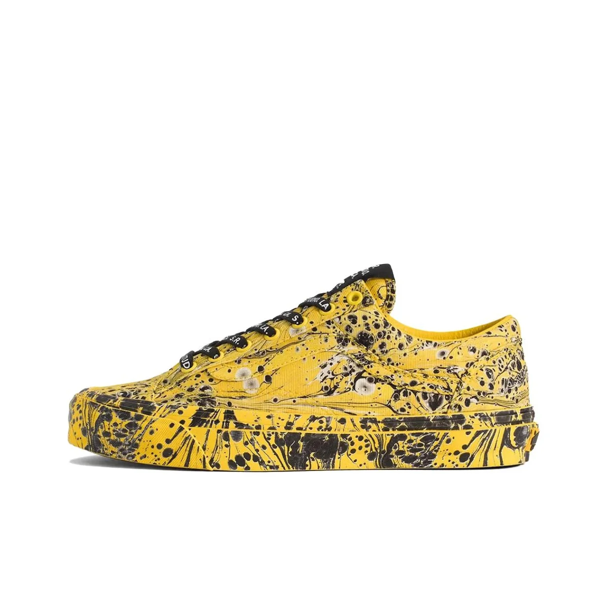 POIZON Old Skool S.R. ESTÚDIO. LA. CA. x Old Skool Vans 36 Vibram 'Cyber Yellow Marbled'