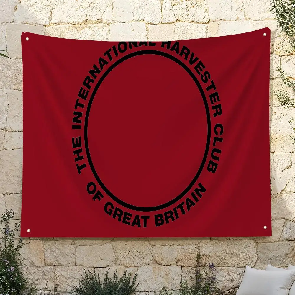 Flags Home Yard & Garden Decor Banner - Indoor Outdoor Wall Hanging Flag I-International HarvesterS