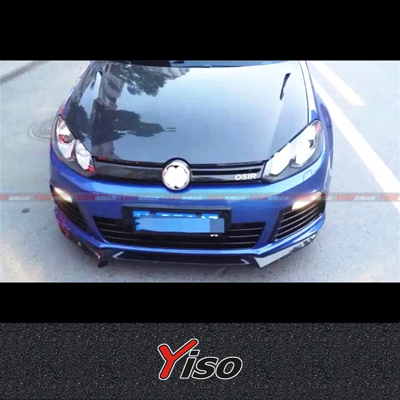 

FOR VW GOLF6 R20 R Front Spoile Aerodynamic kit Volkswagen GOLF6 Modified encirclement GOLF 6 R20 R Carbon fiber OSIR Front Lip