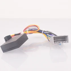 Car Radio Stereo Wiring Harness Cable Adapter Android 16pin for Jeep Compass 07~09, Grand cherokee for Chrysler Grand Voyager