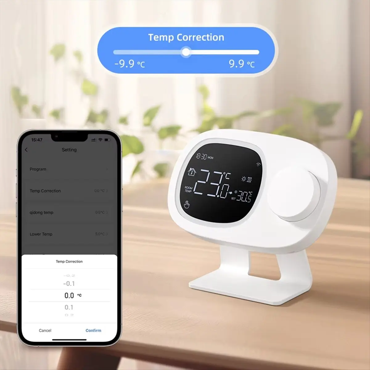 【ELEVATE LIFE】Tuya WiFi Smart Thermostat RF433 Water Gas Boiler Actuator Programmable Temperature Controller for , Home