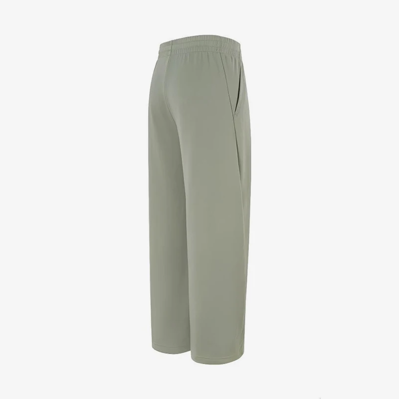 Adidas genuine Spring and Autumn men's knitted loose straight leg lace up pants HZ9511