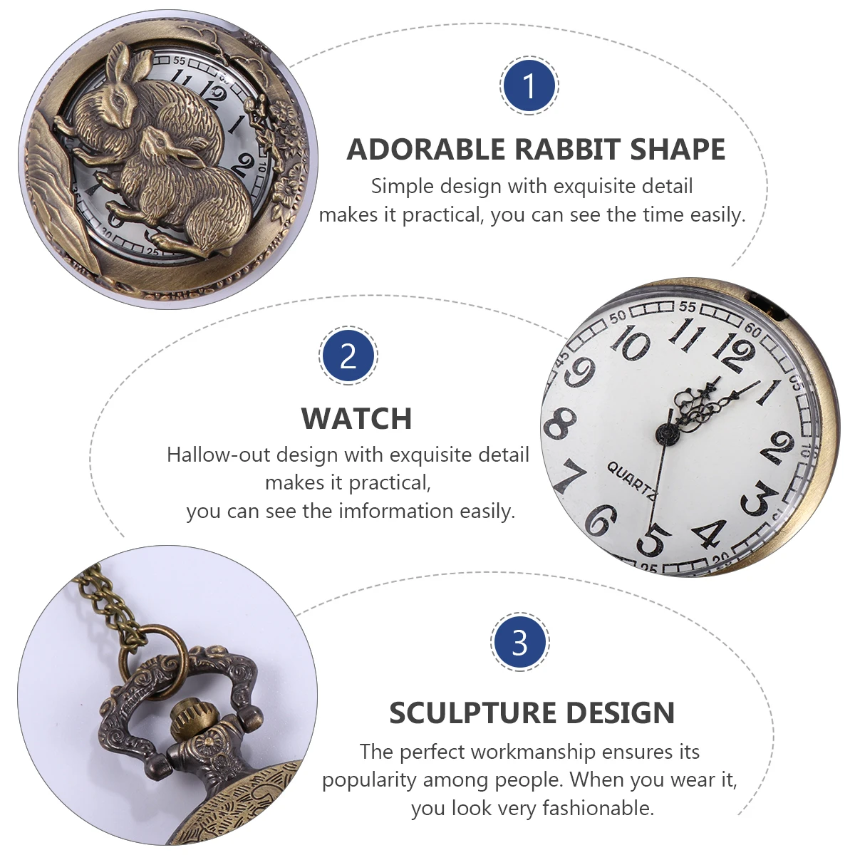 Стильные винтажные карманные часы с полым дизайном, креативный аксессуар для ожерелья и браслетов