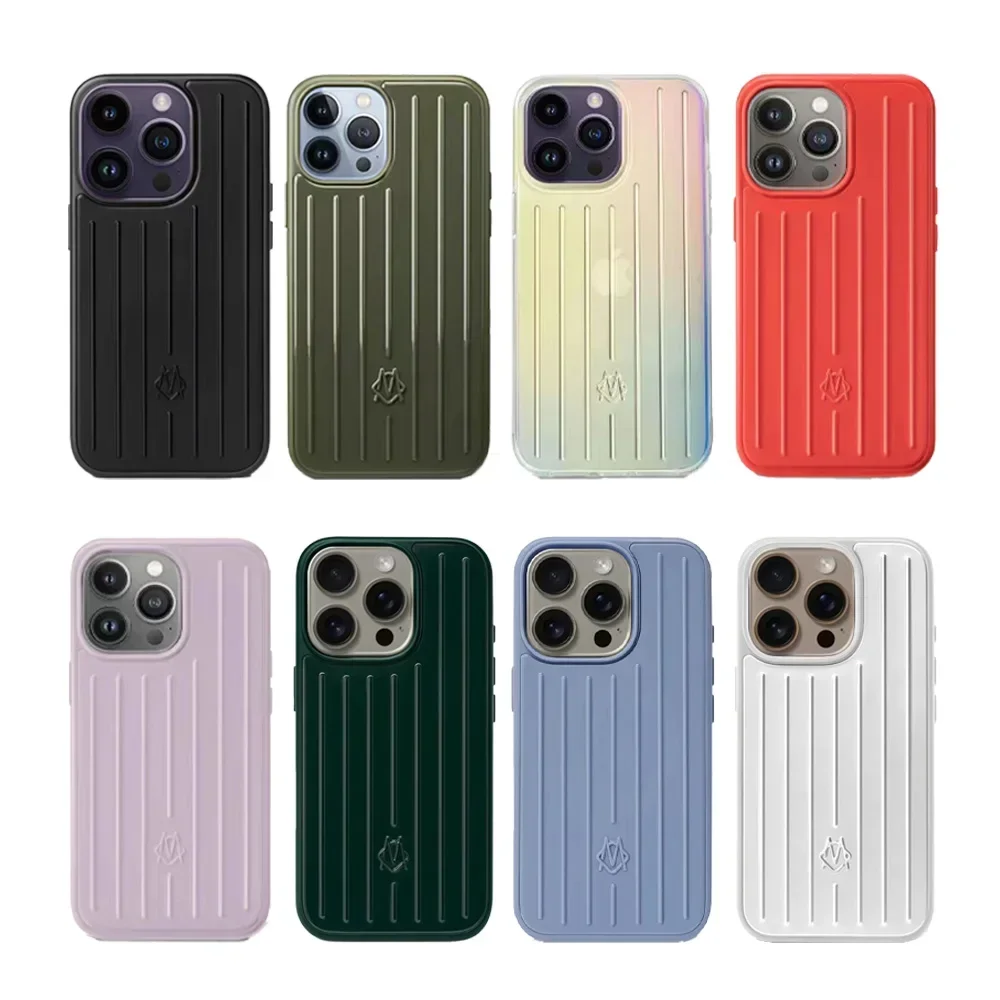 For 14/15/16 Pro Max Aluminium Alloy Business Fashion Phone Case 6.1 Inch Protective Fall-proof Phone Case Rimowa Phone Case