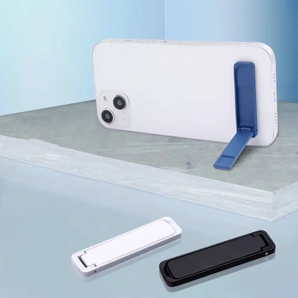 Estilo de cartão flip capa suporte de mesa dobrável suporte do telefone smartphone suporte telefone volta adesivo suporte do telefone móvel