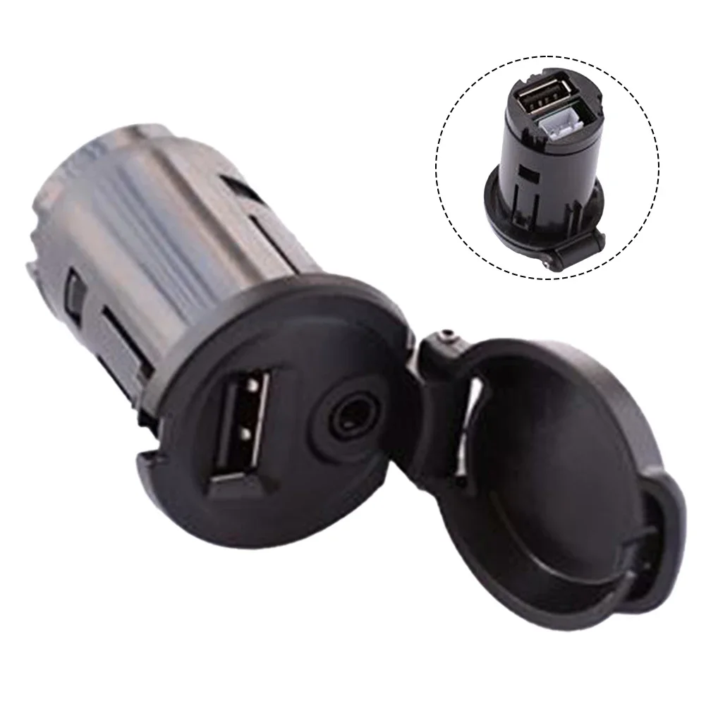 

Auxiliary USB Socket Car USB AUX Adapter Anti-corrosion Direct Installation High Universality Made Of ABS No Deformation