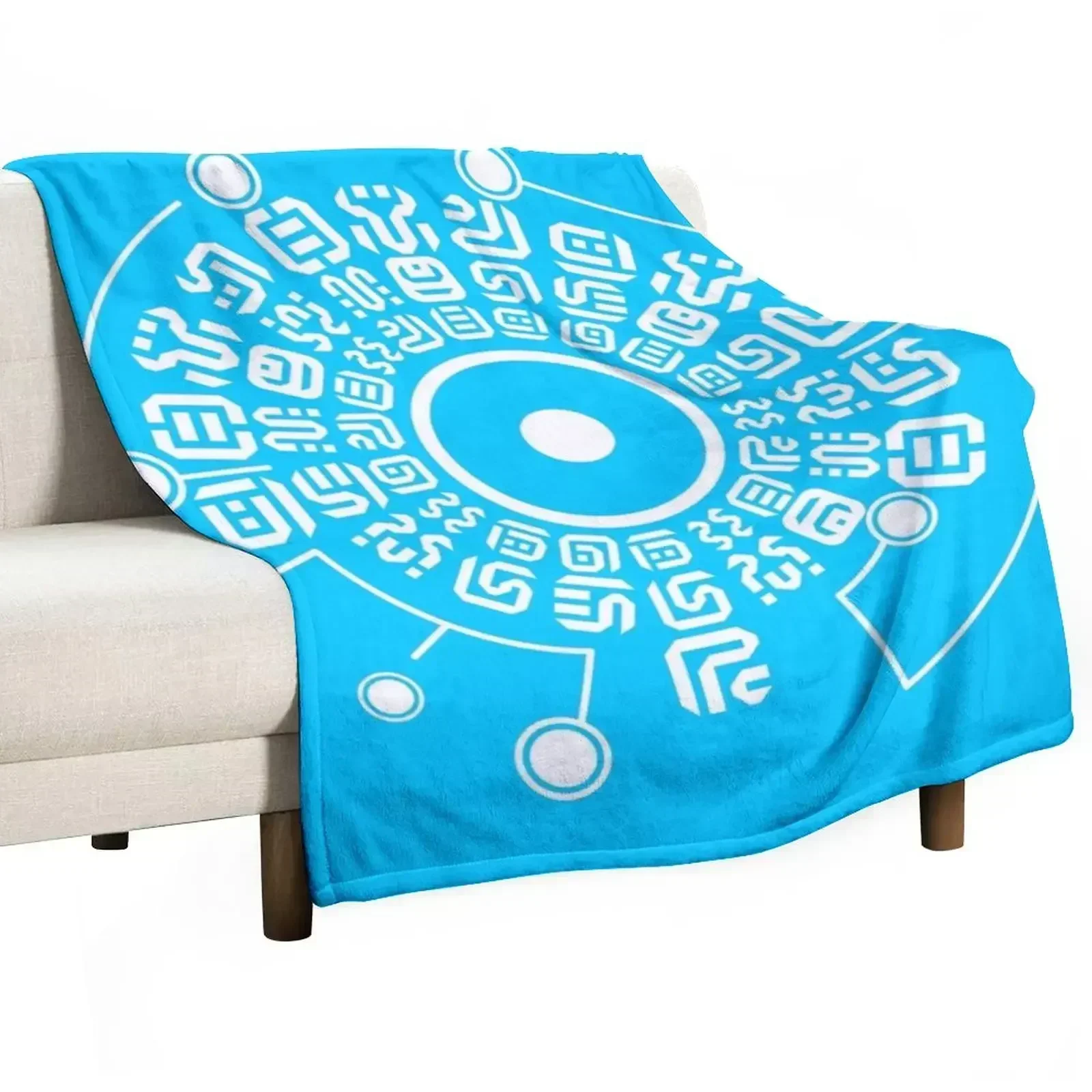 

Sheikah Rune Throw Blanket Lightweight Cozy Blanket for Bed Sofa