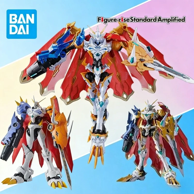 

Оригинальный конструктор BANDAI Figure-rise Standard Amplified Digimon Omegamon X-Antibody, лимитированная цветовая версия, сборная модель