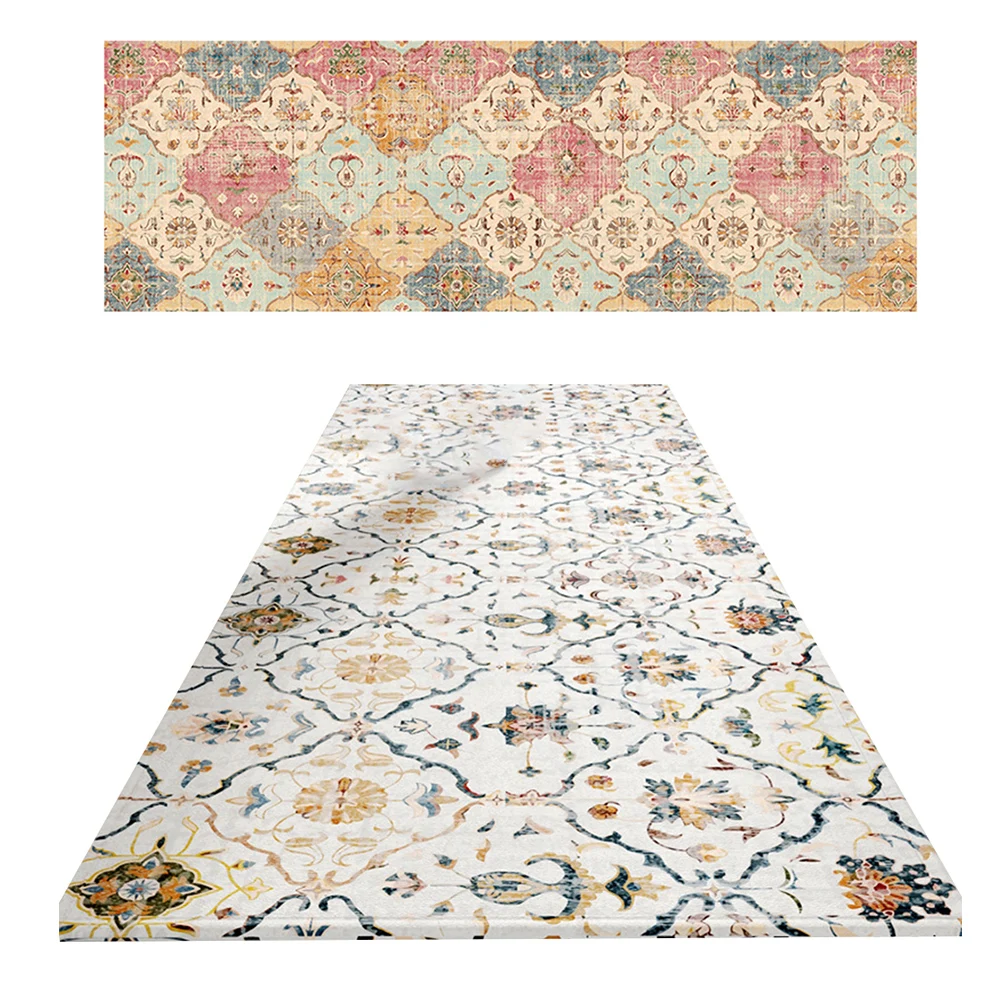 

1PC Ground Mat 45*70cm Polyester Fiber Pads Kitchen Carpet Waterproof And Anti Slip, Suitable For Kitchens And Bathroom Floors
