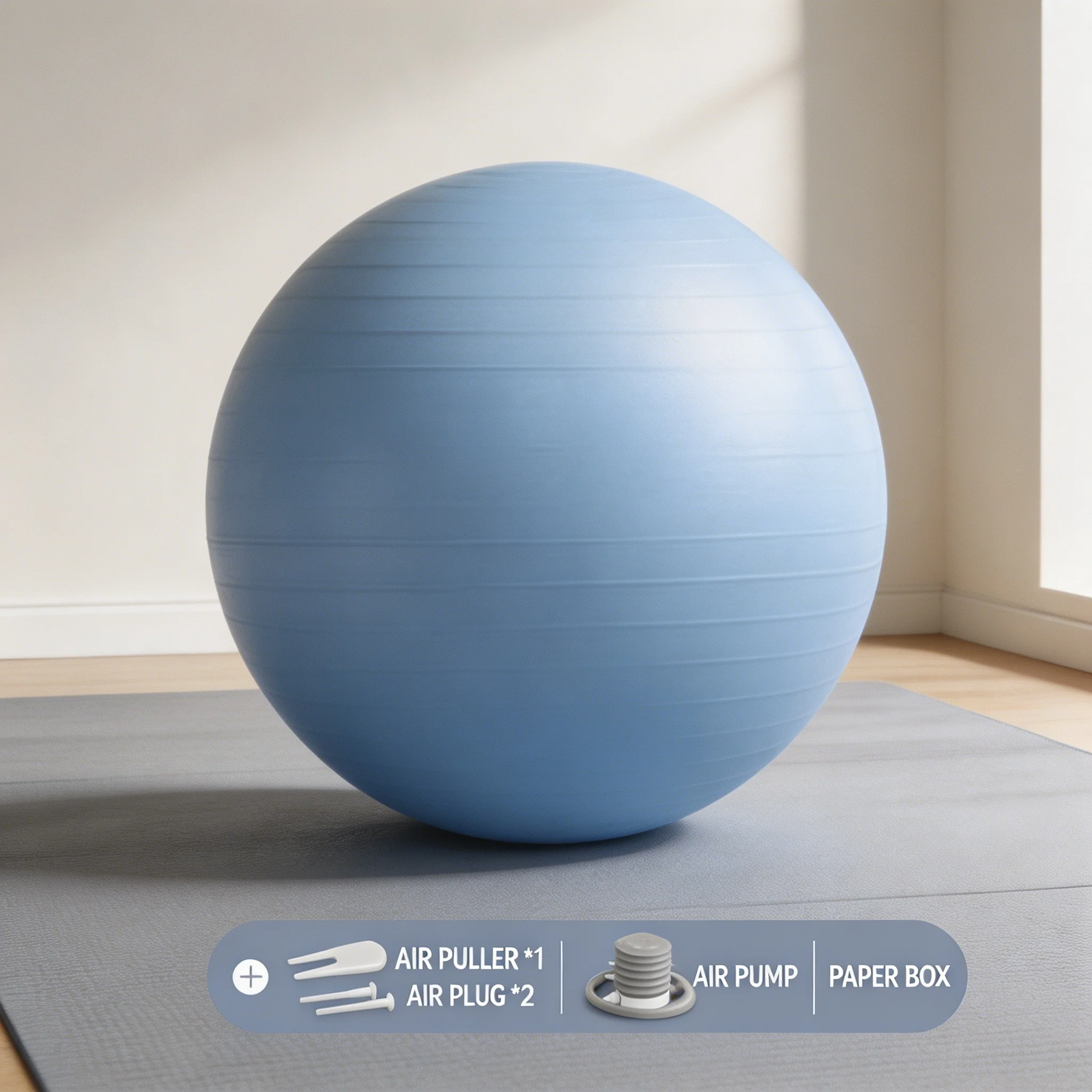2026 65cm Anti-Burst PVC Stabi – Exercise Ball Stability Bewertung und Preis