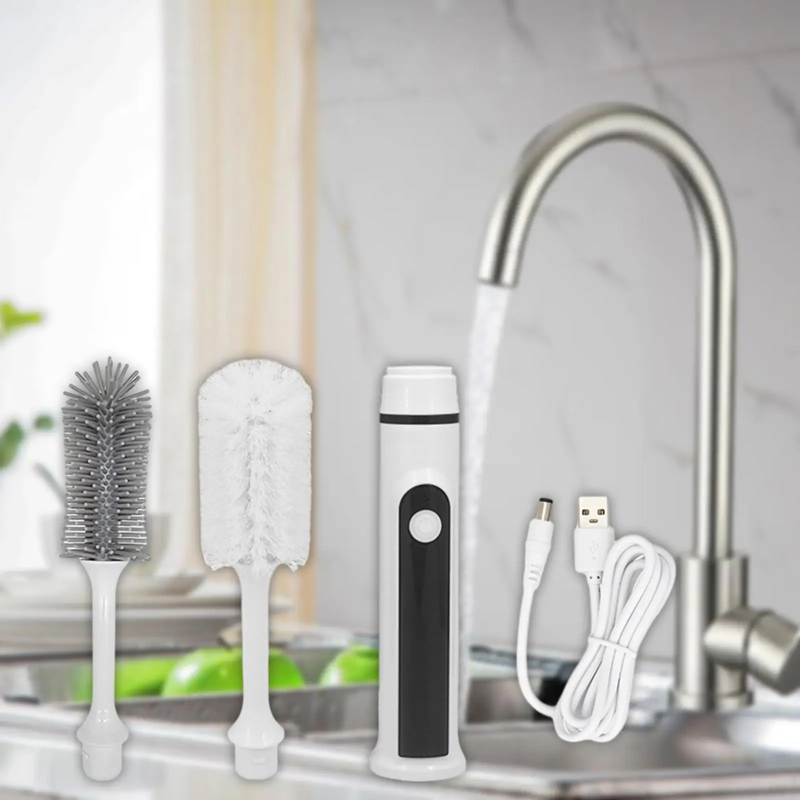 Feeding Brush Scrubber Kitchen Gadgets Washing Brush Milk Bottle Brush Water Bottle Cleaning Brush for Pitcher Kettle Bottle