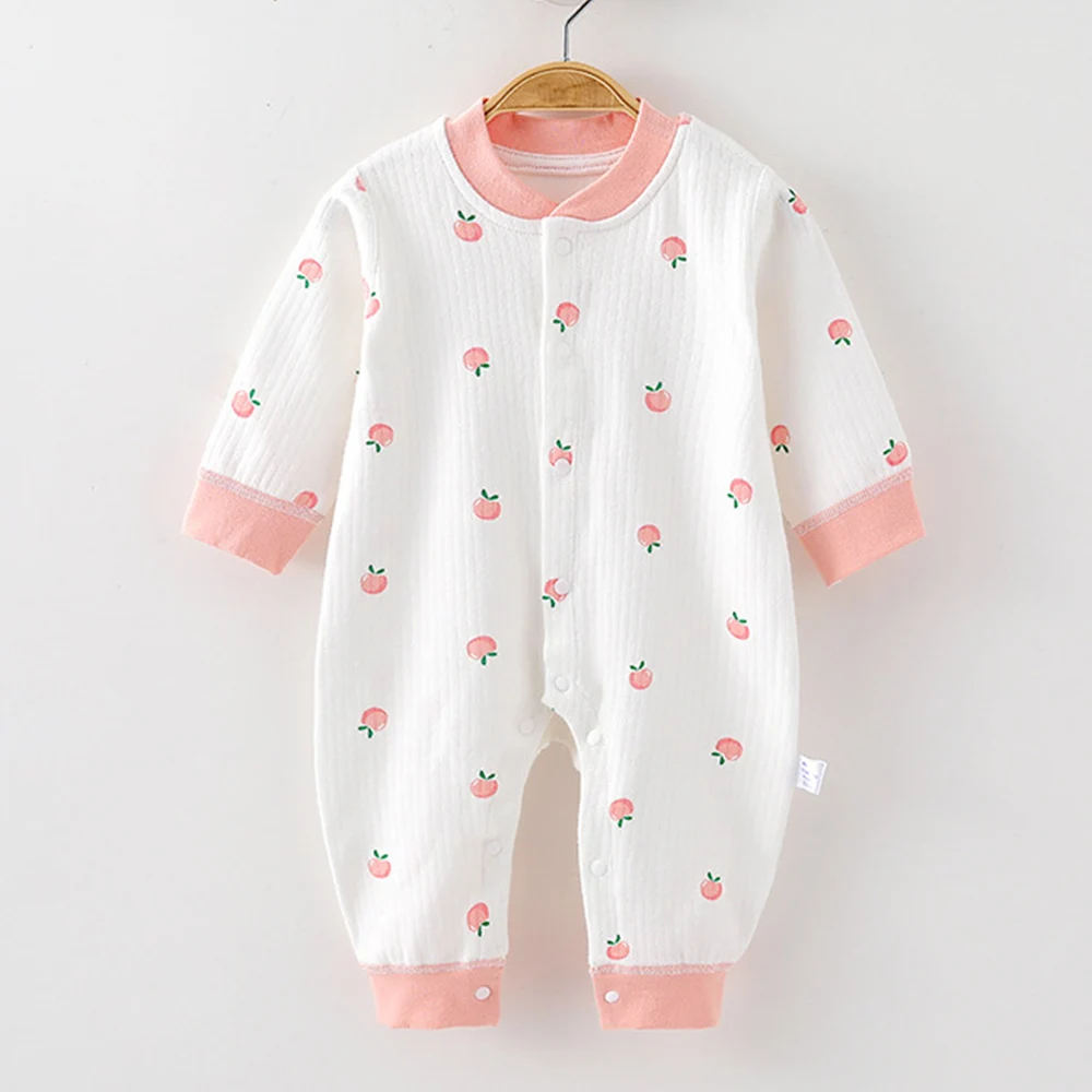 Baby Boy Rompers Long Sleeve Cotton Spring Autumn Winter Newborn Clothes Baby Girl Jumpsuit