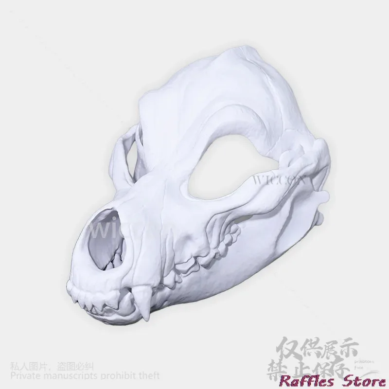 

Пушистые животные, косплей, собака, череп, кигуруми, реквизит, полилуктическая кислота, маска с 3D принтом, голова, меховой костюм, Хэллоуин, Рождественская вечеринка, по индивидуальному заказу