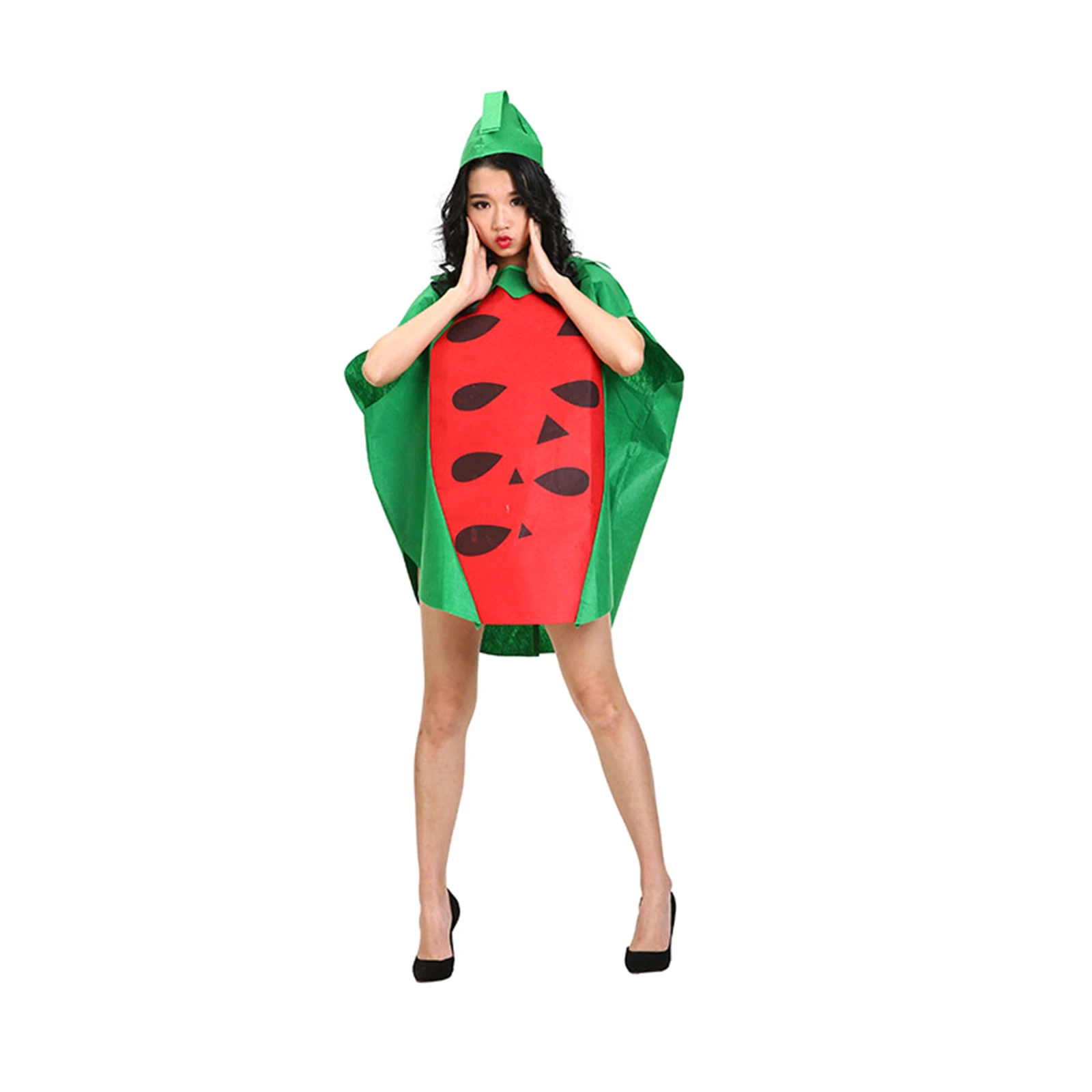 Adult Fruit Costume Comfortable Funny Halloween Costumes for Themed Party Stage Performance Masquerade Pretend Play Holiday