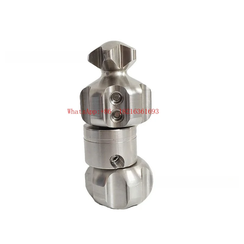Limited Offer NEW High Pressure Dredging Nozzle Bouncing Hammer Rotating Sewer Pipe Cleaning Cement Hard Grease Nozzle Dredg