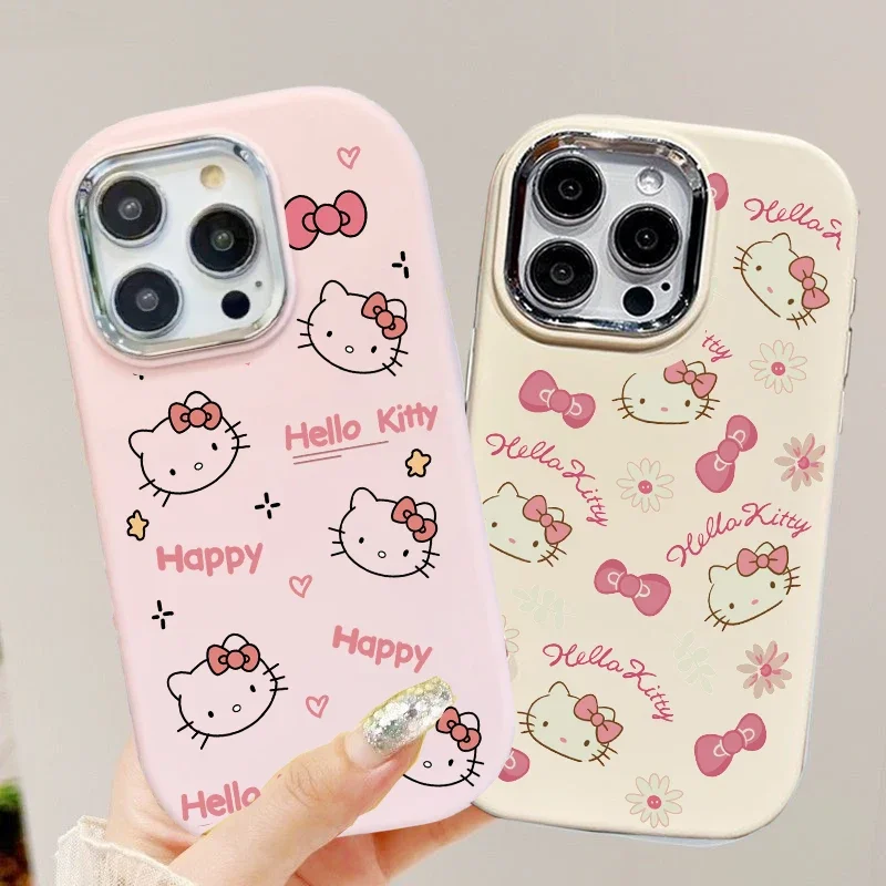 Милый чехол для телефона «Hello Kitty» OPPO Reno 13F 12F 11F 5G 7 4G 5 6 Lite 8 A78 A98 A58 A38 A18 A17 A16 A15 A57 A77 A9 2020