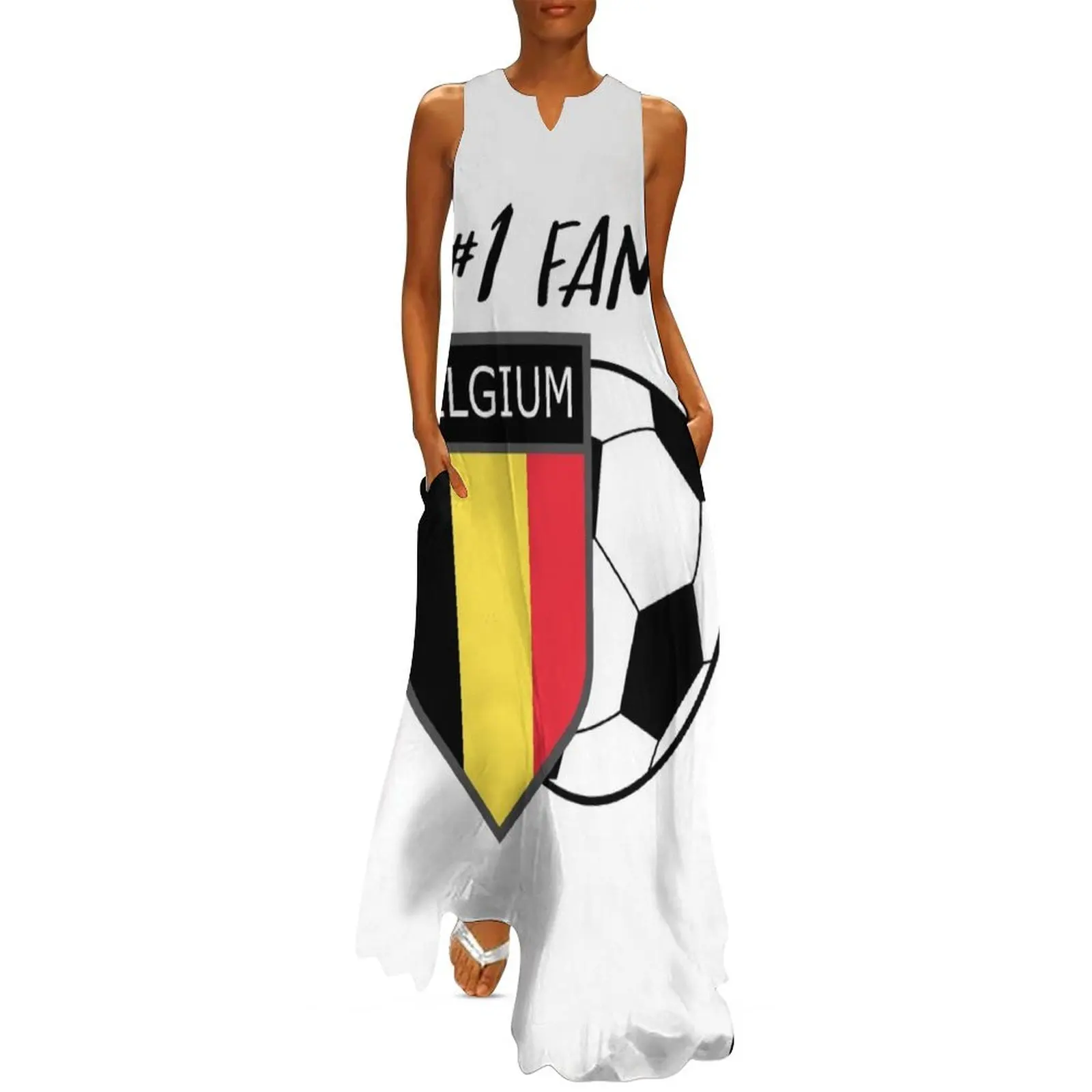 Belgium Soccer Team 2018 Belgium 2018 Soccer Games Belgium soccer team Long Dress clothes wedding dresses for woman cute dress