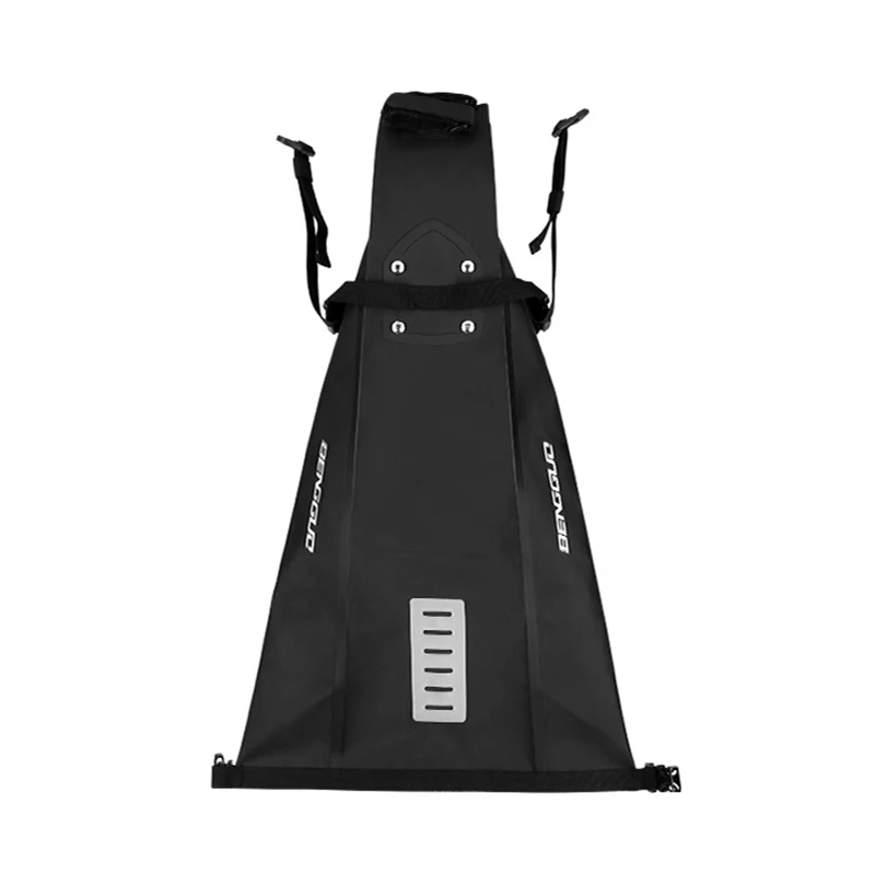 

Водонепроницаемая велосипедная седельная сумка большой емкости, водонепроницаемая задняя сумка для горных велосипедов, уличное велосипедное снаряжение, черный ПУ